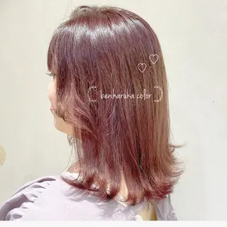 セミロング sweep𓍯 ルカ┊ケアブリーチのヘアスタイル