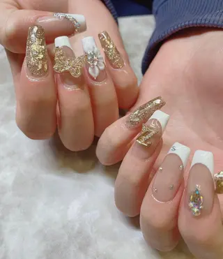 セミロング JNA認定講師🌸 RIEのネイルデザイン