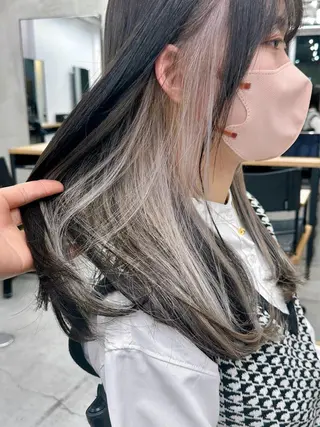 カラー ブリーチダブルカラー 【koide】のヘアスタイル