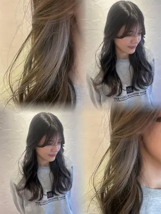 ロング 井上 昴のヘアスタイル