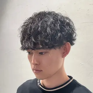 ショート パーマ メンズ 楽で簡単に決まる メンズヘア💥曽我尾のヘアスタイル