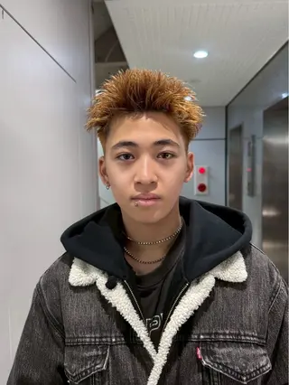 ショート カラー メンズ トレンド🔥メンズ 特化⚡️網野裕希のヘアスタイル