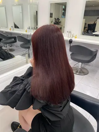 セミロング カラー ヘアアレンジ キッズ TRUNAIL&EYE所属・TRU Shino🦋のマツエク・マツパデザイン