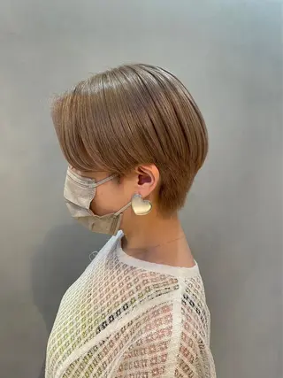 ショート olelo国立🐟 Maho🐟のヘアスタイル