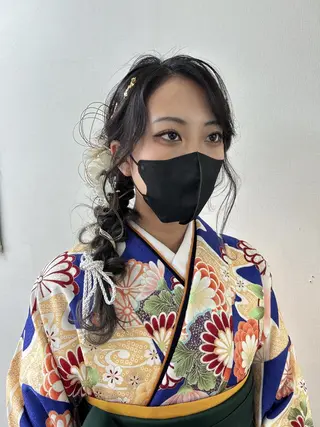 ロング ベルグロー所属・ベルグローヘアセット 🤍まりこのヘアスタイル