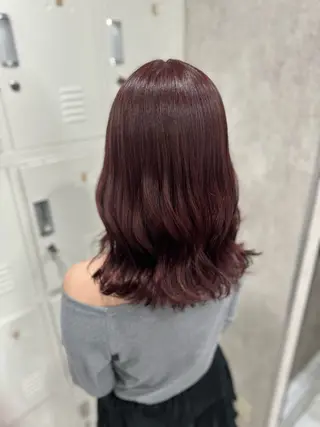 ミディアム MOURI CHISATOのヘアスタイル