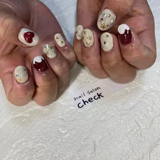 ネイル ーCHECKー ちあきのネイルデザイン