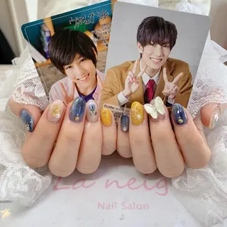 ネイル La neige* yuki 🥯🍑のネイルデザイン