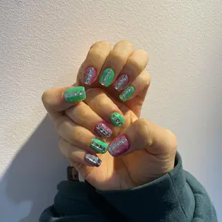 ネイル amiLe 🎀yuunaのネイルデザイン