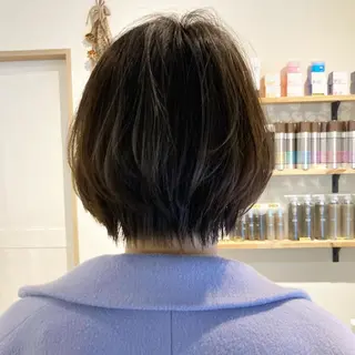 ショート カラー NEWI 京橋 京橋【tomomi】のヘアスタイル