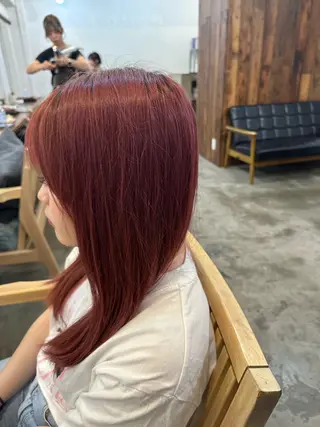 ロング カラー 横浜/メンズ特化/ Farbe/田中颯斗のヘアスタイル