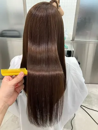 ロング GOTODAY シェアサロン梅田NU茶屋町店所属・髪質改善/艶カラー 縮毛矯正/みほのヘアスタイル