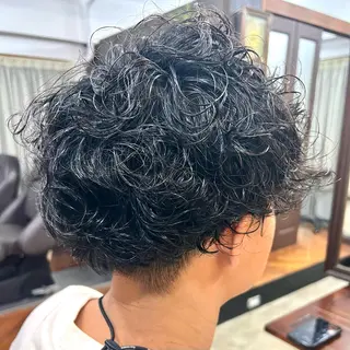 ショート パーマ メンズ stylist田口 祐歩のヘアスタイル
