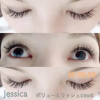 マツエク・マツパ Jessica 鈴木のマツエク・マツパデザイン