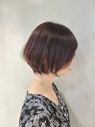 ショート EMANON銀座所属・ショート・ボブ✂️ 紅葉のヘアスタイル