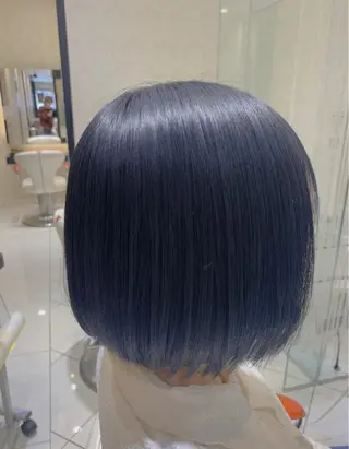 ショート カラー ボブ/ハイトーン髪質 改善/越谷✨クラモチのヘアスタイル