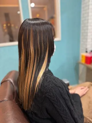 ロング カラー 樋口 まさみのヘアスタイル