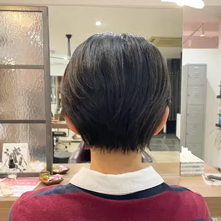 ショート SOL .✂︎ 松永李帆のヘアスタイル