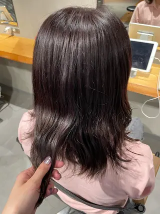 ミディアム Nikiita リコのヘアスタイル