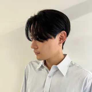 メンズ 銀座/メンズ特化/ ハイトーン/KANのヘアスタイル
