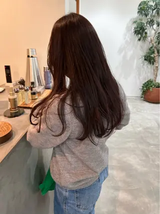 ロング Tommy所属・平田 知優のヘアスタイル