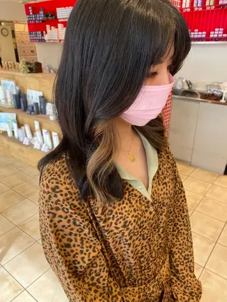 ミディアム カラー さこだ　しょうた 【副店長】のヘアスタイル