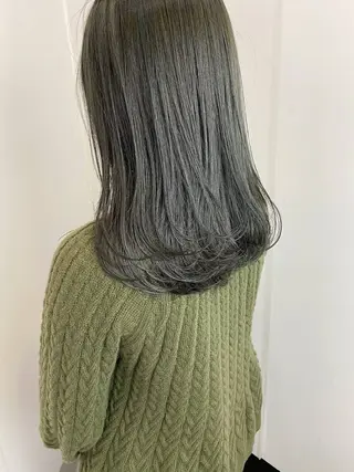 ロング カラー FURUSHO所属・透明感カラー/ ツイスパ/小倉悠佑のヘアスタイル