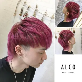 ショート カラー メンズ ワタイショウタ 髪質改善✨眉毛サロンのヘアスタイル