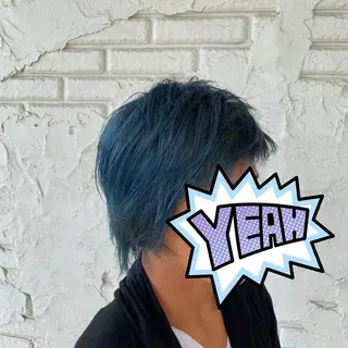 カラー メンズ 【髪質改善】 夏目結以のヘアスタイル