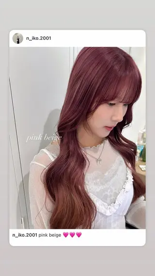 ロング ａｉｋａ🐩 /艶カラー/レイヤーのヘアスタイル