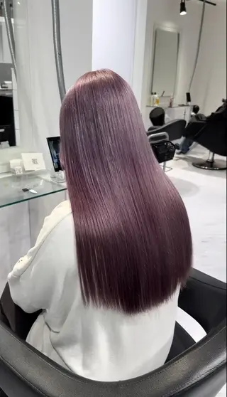 カラー 透明感映えカラー🐬 BABY上野のヘアスタイル