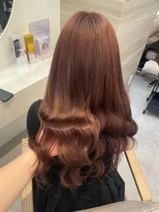 ロング カラー ヘアアレンジ 🌼おとは🌻 Ess 熊谷のヘアスタイル