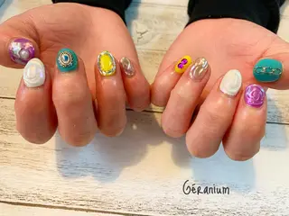ネイル GéRanium Harukaのネイルデザイン