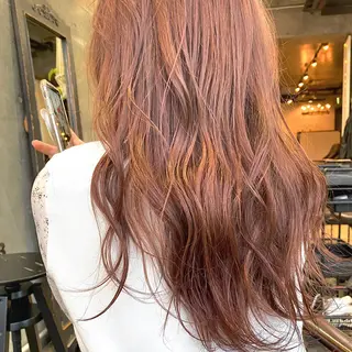 セミロング カラー ヘアアレンジ 【ダメージレス施術】 【透明感】北村 拓也のヘアスタイル