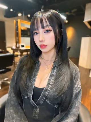 ロング カラー ワンホンヘア ケラチン/Kaitoのヘアスタイル