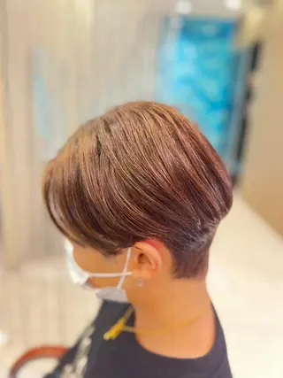 ショート カラー メンズ 💇‍♀️✨サラツヤ 特化✨　天野翔のヘアスタイル