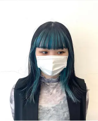 セミロング カラー パーマ ヘアアレンジ メンズ キッズ ネイル マツエク・マツパ アイブロウ nico TOKYO 渋谷所属・ブリーチ ハイトーン 特化🌈フジタハルキのヘアスタイル