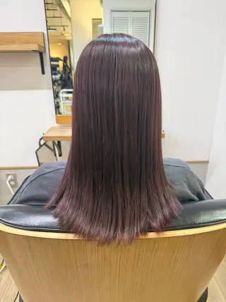 ミディアム THREE noon所属・德永 なつきのヘアスタイル