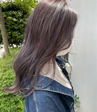 ロング カラー SALOWIN下北沢所属・hazuki 🌝のヘアスタイル