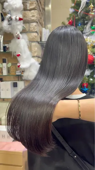 ミディアム 暖色カラー/レイヤー カット/Yunaのヘアスタイル