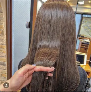 ロング 🌙FLYCKA ☀️縮毛矯正のヘアスタイル