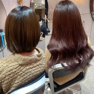 ロング 新宿/韓国ヘア 中明度カラー/かやのヘアスタイル