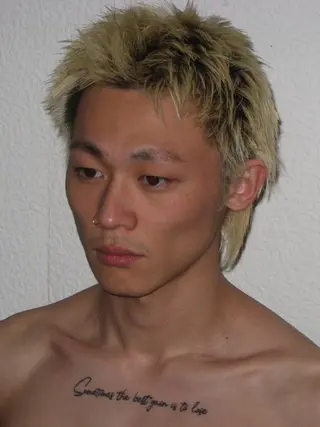 ショート カラー メンズ メンズスタイリスト リュウジのヘアスタイル