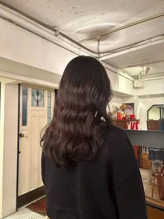 セミロング Francesca所属・ナチュラルカラー/ Ⓜ️めぐみのヘアスタイル