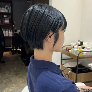 ショート カラー Chiho / 梅田 / ボブ/ パーマのヘアスタイル