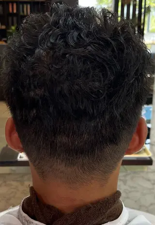 ショート メンズ SIKIBU  FUKUYAMA所属・熊谷 拓海のヘアスタイル