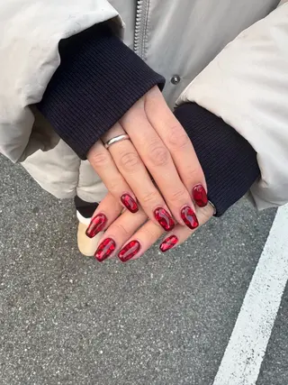 ネイル 濱岡 咲のネイルデザイン