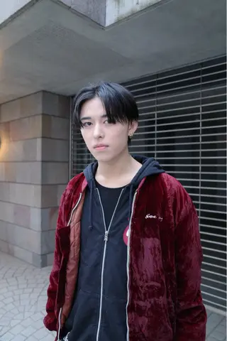 メンズ 暗髪🐈⬛艶髪☔︎ 愛弥のヘアスタイル