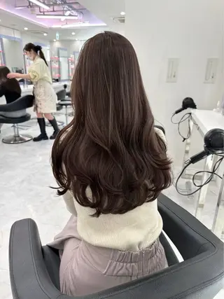 ロング カラー 大人っぽベージュ🤍 当日予約◎ヒロトのヘアスタイル