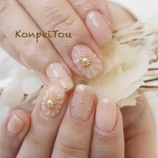 ネイル おうちのネイルサロン　konpeiTou〜こんぺいとう〜所属・おうちのネイルサロン KonpeiTouのネイルデザイン